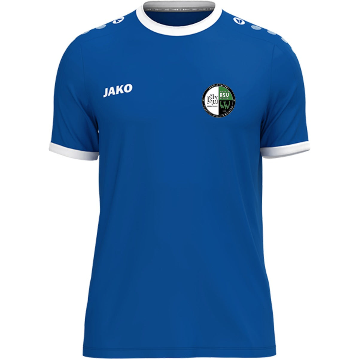 JAKO Kinder Trikot One 4200K – Vereinslogo herzseitig Royal Vorderseite